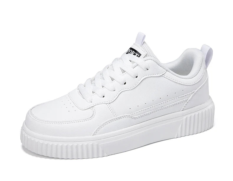 Fashion Women Casual Shoes Breathable Walking Flat Shoes Sneakers White Female Footwear Sports Running Outdoor Walking For Men Pi-Mart