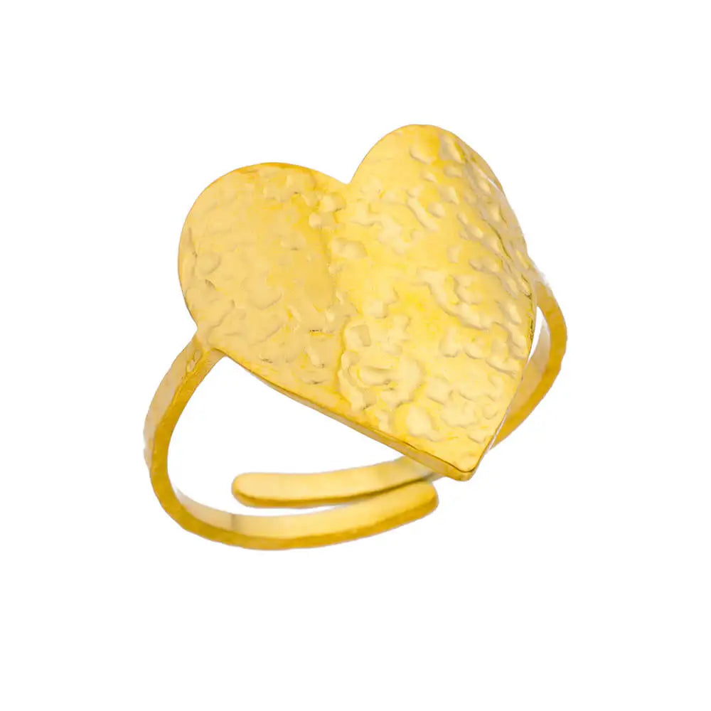 316L Stainless Steel Rings for Women Gold Color Never Fade Luxury Classic rings wedding couple rings Jewelry Free Shipping Pi-Mart