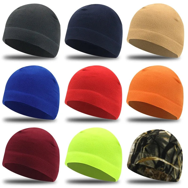 Outdoor Fleece Sports Hat Fishing Cycling Hunting Military Tactical Men Women Warm Windproof Winter Camping Hiking Caps Pi-Mart