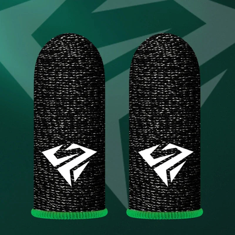 Hot Sales Game Fingertip Gloves Sweatproof Anti-slip Gamer Thimbles Touch Screen Finger Sleeve Breathable Fingertip Parts Pi-Mart