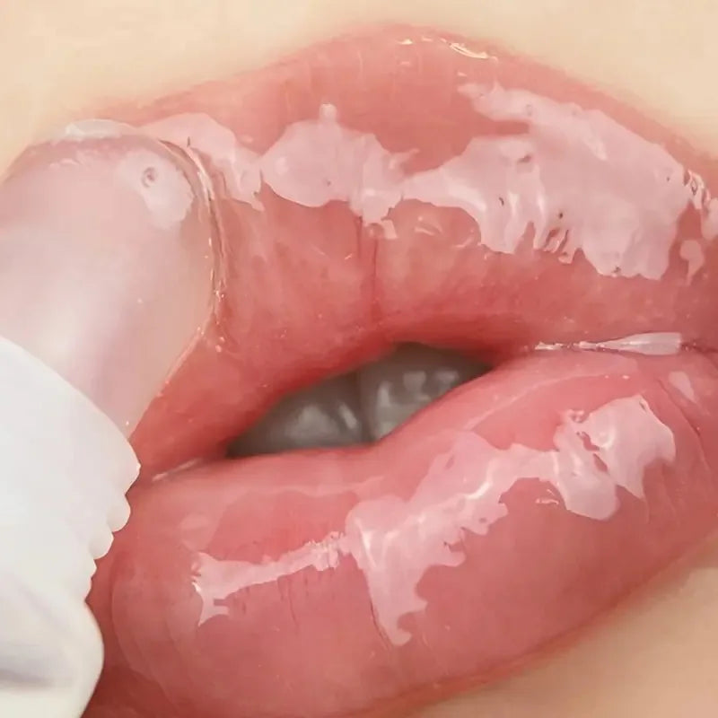 Hydrating 18ml Lip Gloss Moisturizing Lip Oil for Plump, Glossy Lips, Lightens Fine Lines, Suitable for All Skin Types Makeup Pi-Mart