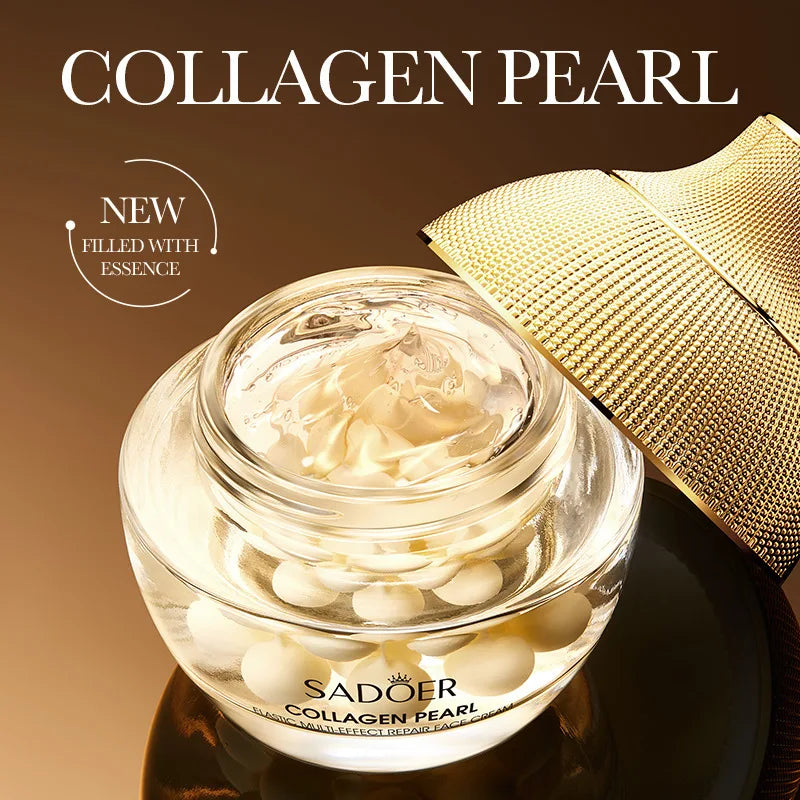 Pearl Cream Collagen Improve Wrinkle Moisturizing Face Cream Nourishing Brightening Firming Lifting Beauty Skin Care Products Tri Light Beauty