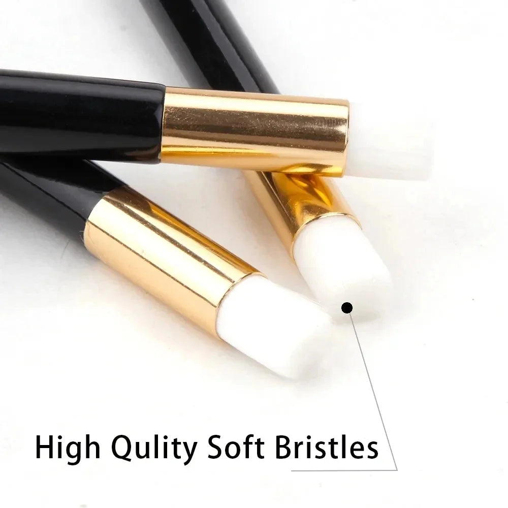 10/20/50pcs Eyelash Cleaning Brush Lash Shampoo Brush for Eyelash Extensions Peel Off Nose Pore Blackhead Remover Makeup Tools Tri Light Beauty