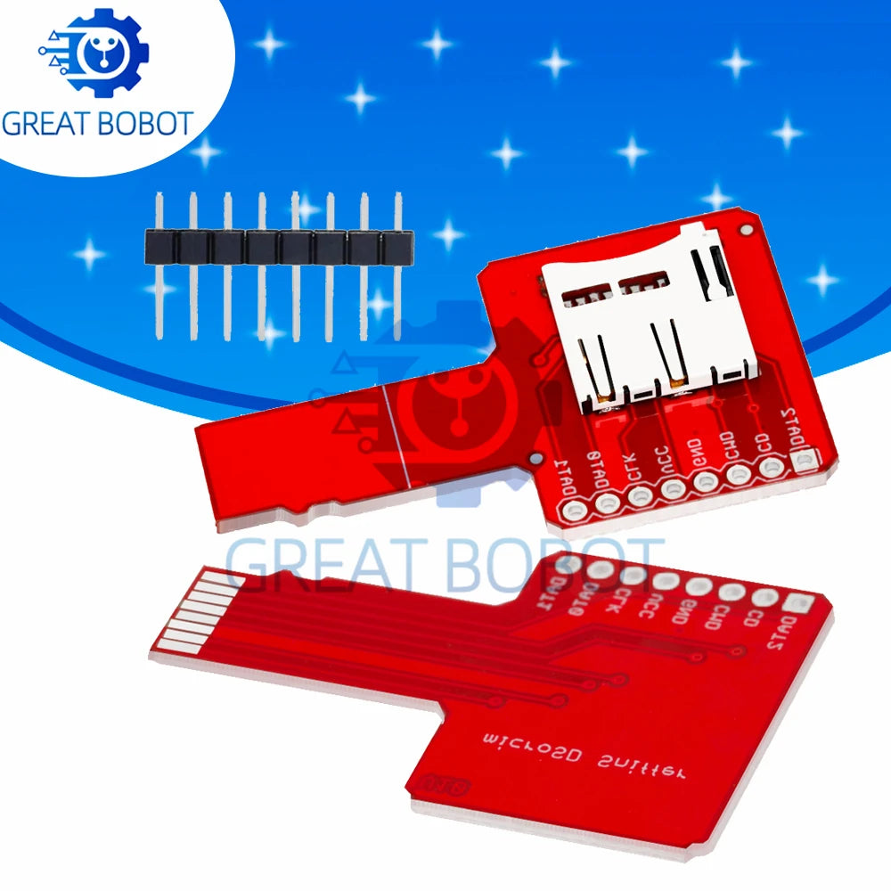 1~3PCS Micro SD Sniffe TF card spi  adapter board module for arduino Pi-Mart