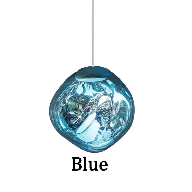 Modern Lava LED Chandeliers PVC Lighting Living Room Deco Hanging Lamp Kitchen Light Fixtures Indoor Home Chandelier Lighting LadyShow.Store