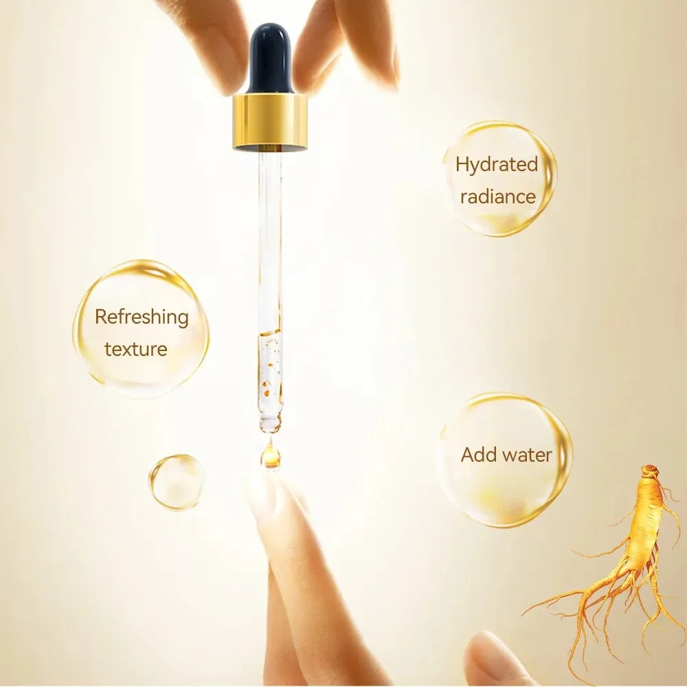 24K Gold Hyaluronic Acid Serum for Face Anti-wrinkle Anti-aging Brightening Moisturizing skincare Facial Serum Essence Face Care Pi-Mart