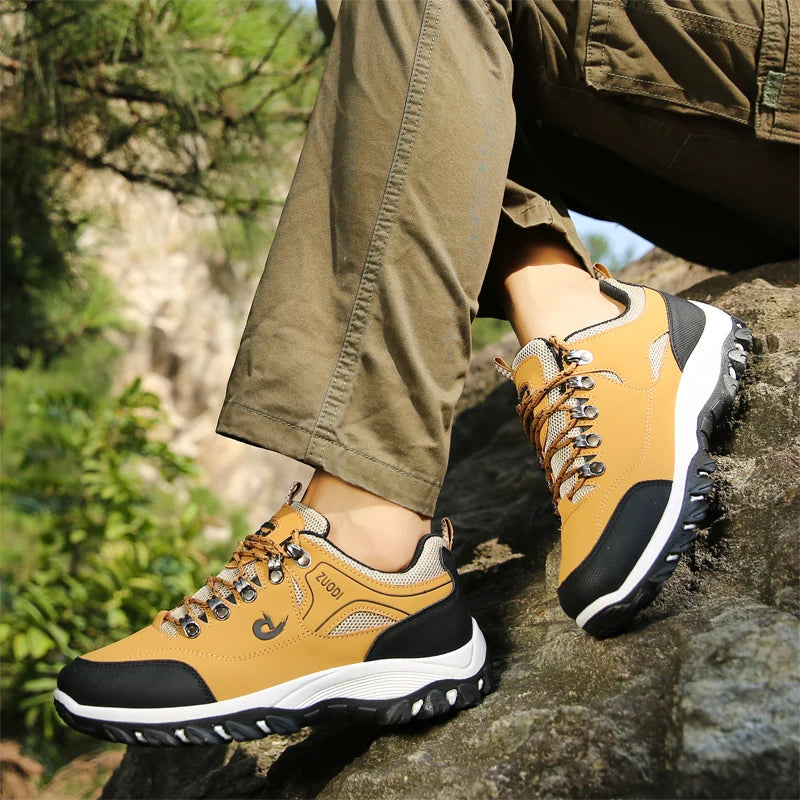 Men Shoes Leather Casual Shoes For Men Sneakers Spring Autumn Winter Shoes For Male Tennis Lightweight Walking Shoes Pi-Mart
