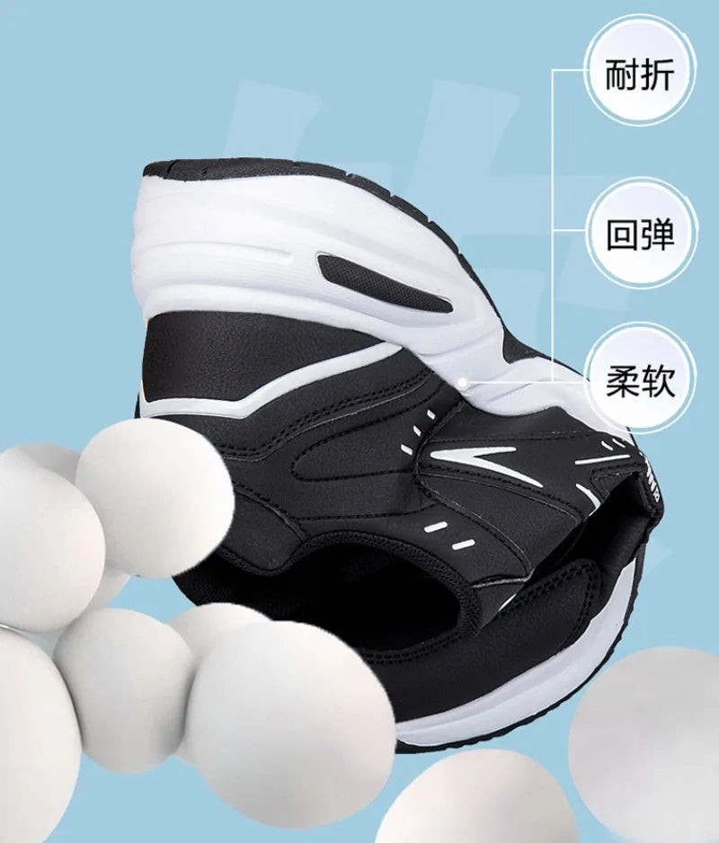 Autumn New Men Microfber Running Shoes Luxury Brand Men Shoes School Student Air-cushion Sneakers Fashion Man Casual Shoes 35-48 Pi-Mart