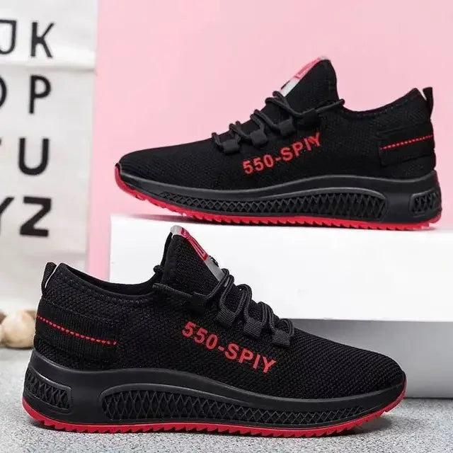 Tenis Feminino 2025 Autumn Hot Sale Women Flats for Outdoor Sneakers Air Mesh Walking Jogging Trainers Basket Chaussures Femme Pi-Mart