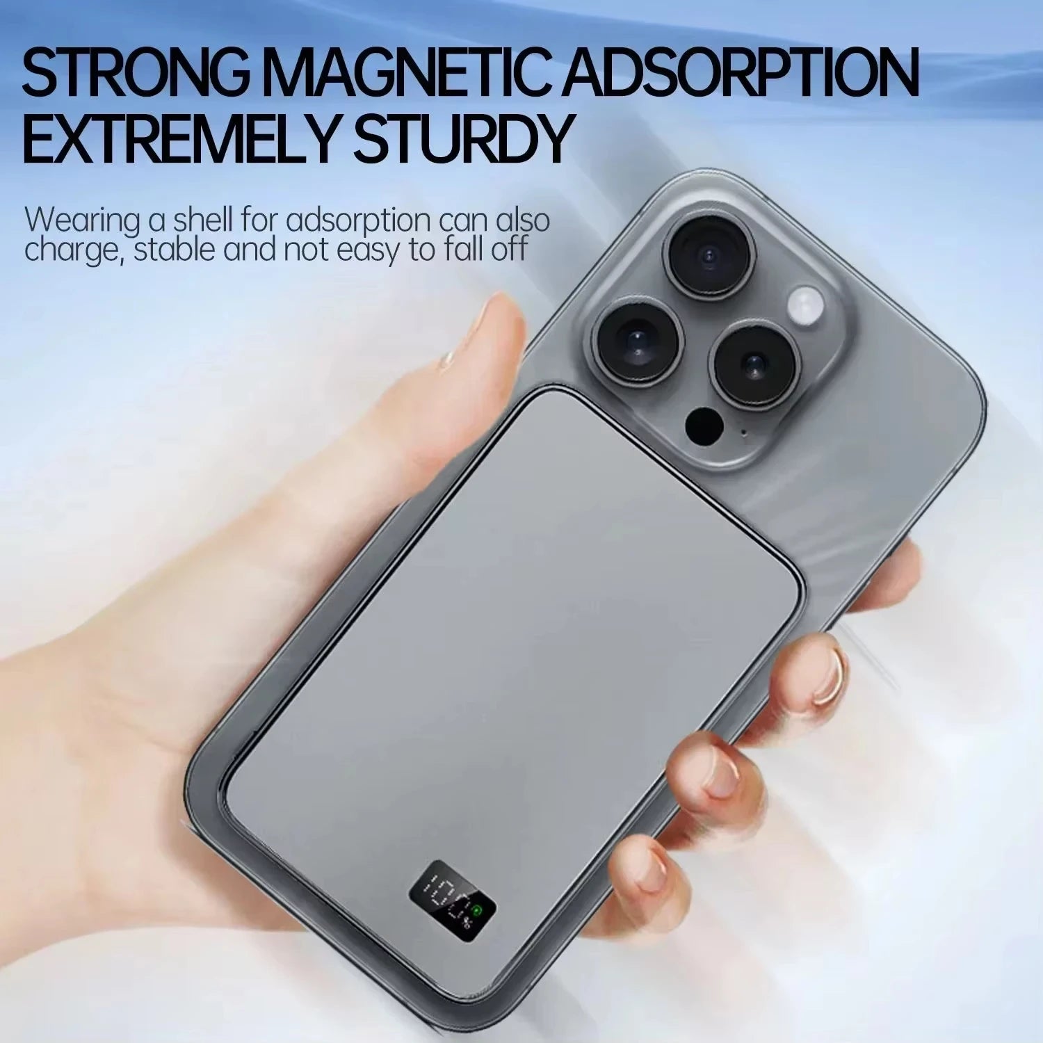 Lenovo Magnetic Wireless Power Bank PD22.5W Fast Charging Magsafe External Battery 500000mAh For iPhone Xiaomi Pi-Mart