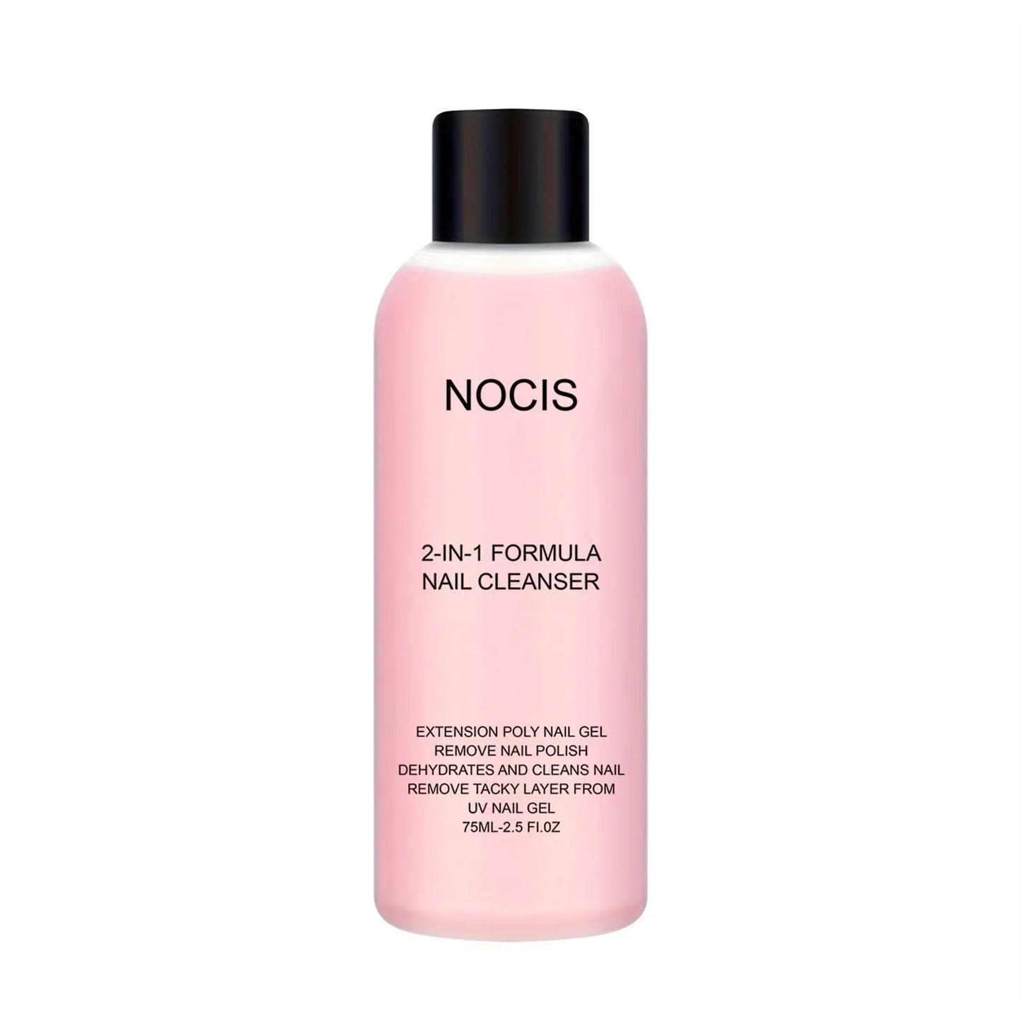 2in 1 Gel Cleanser for Nails & Polish Remover, Professional Slip Solution for Poly Gel Nails for & LED Gel, Anti-Stick Formula, Tri Light Beauty