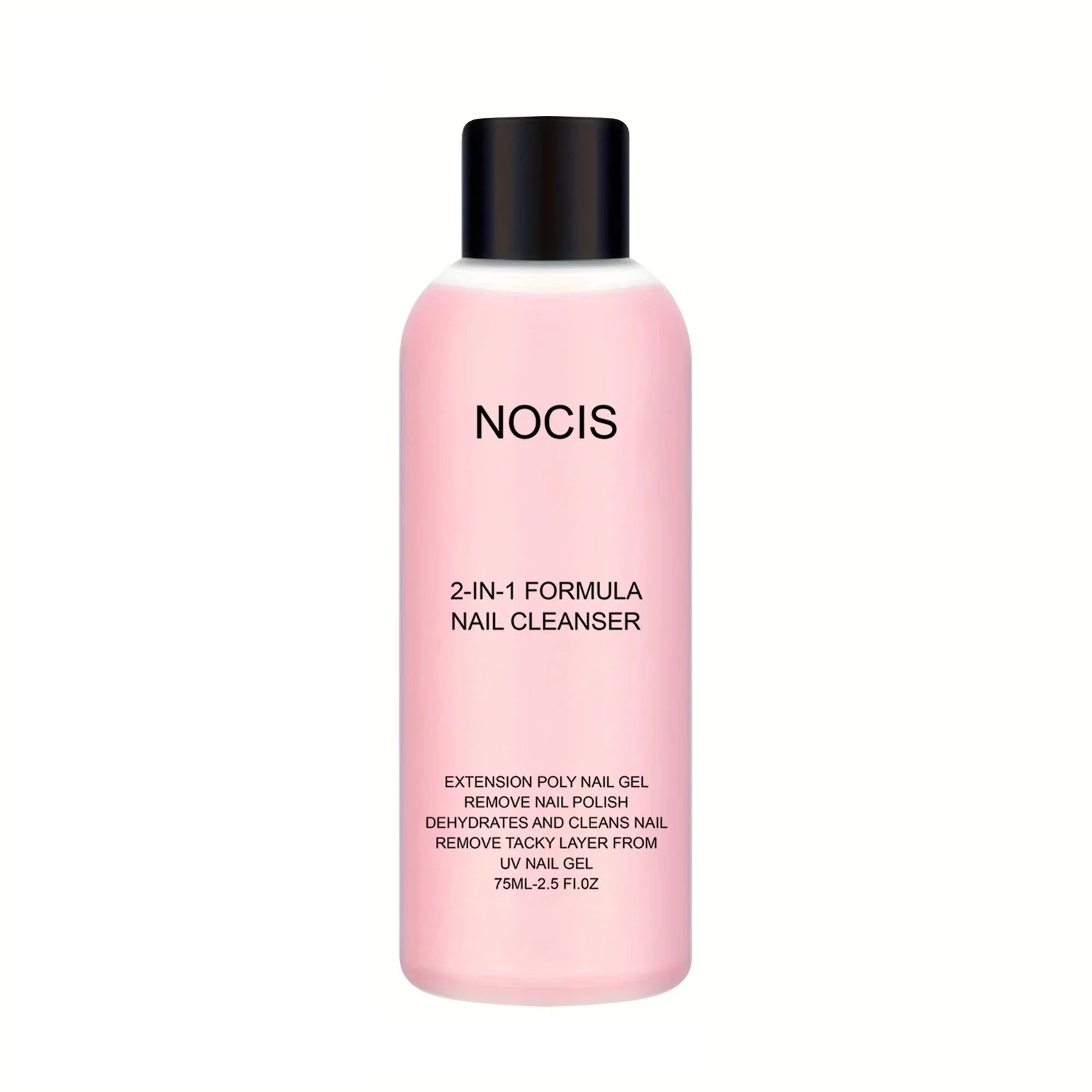 2in 1 Gel Cleanser for Nails & Polish Remover, Professional Slip Solution for Poly Gel Nails for & LED Gel, Anti-Stick Formula, Tri Light Beauty