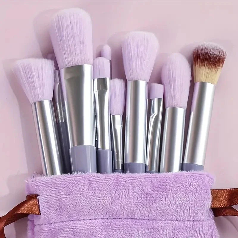 Makeup Brush Set Soft Fluffy Professiona Cosmetic Foundation Powder Eyeshadow Kabuki Blending Make Up Brush Beauty Tool Makeup Tri Light Beauty