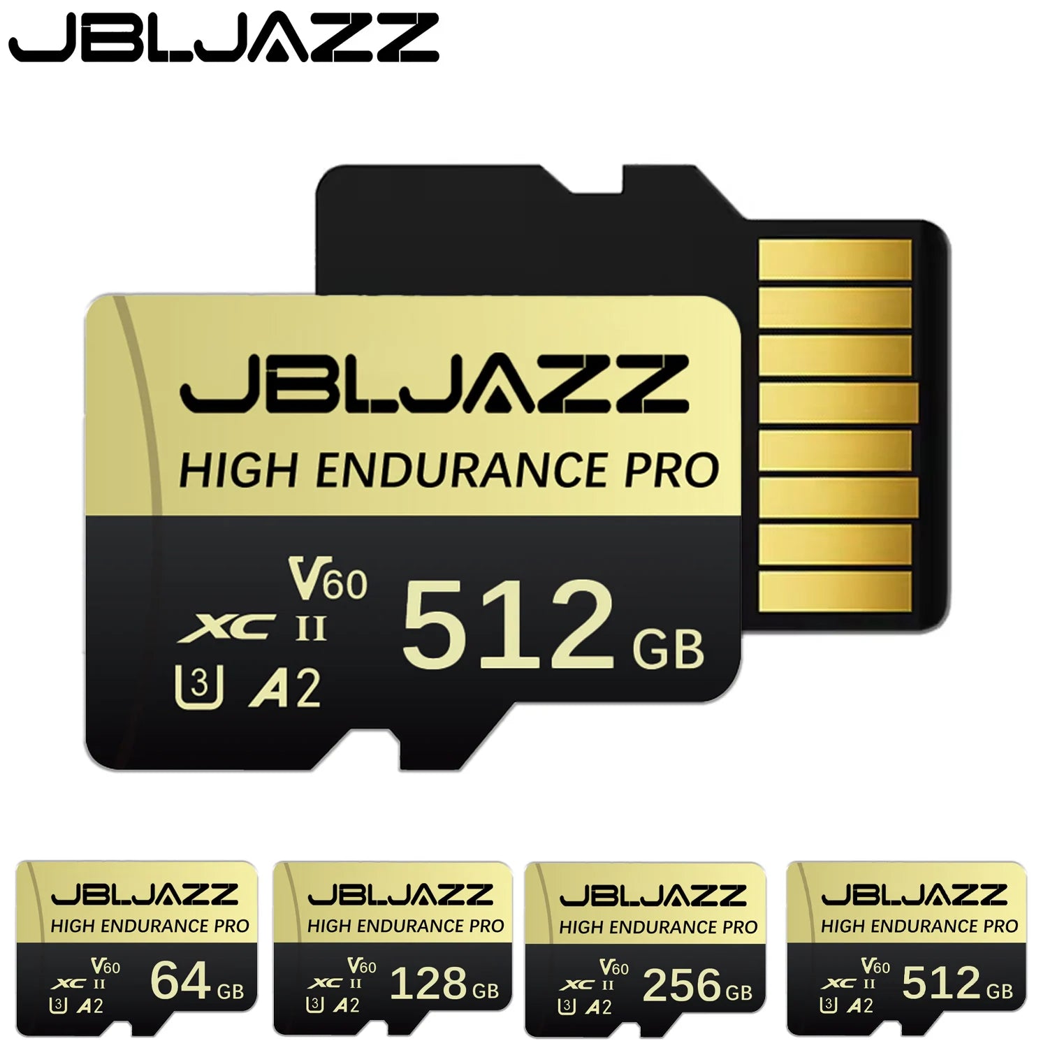 Micro SD Card High Speed Cartao De Memoria 128GB U3 V60 TF Flash Cards 64GB 256GB 512GB SD Memory Card For Phone Camera Drone Pi-Mart