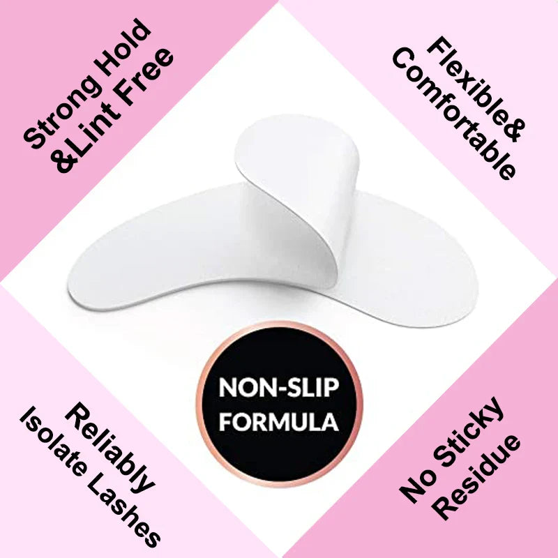 25/50/100Pairs Eye Patches Under Eyelash Pads for Building Paper Patches Lint Free Stickers for False Eyelashes LAUKISS LadyShow.Store