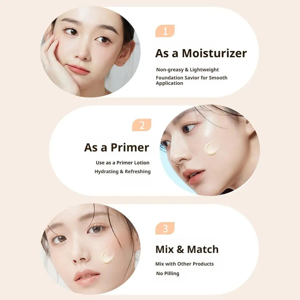 Apply the cream before makeup, moisturizing foundation cream - lasting moisturizing, creating a natural foundation Pi-Mart