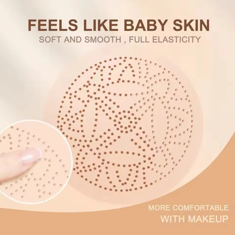 Mushroom Head Air Cushion, CC Cream Natural Moisturizing Foundation Concealer Whitening Oil-control Makeup Cosmetics BB Cream Tri Light Beauty