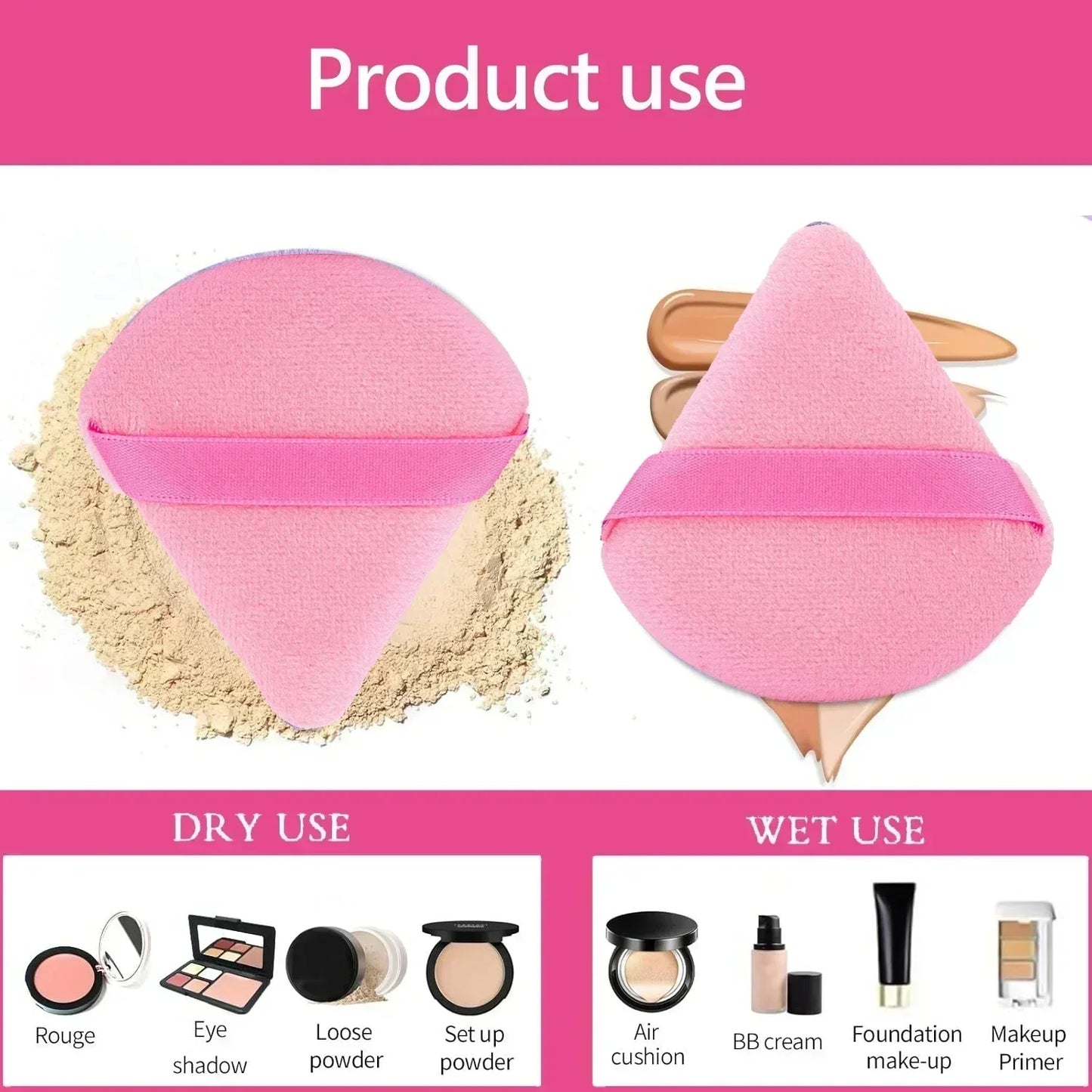 13/33pcs Professional Makeup Brush Set with Accessories for Combination Skin- Featuring Soft Brushes，Suitable for Beginners Tri Light Beauty