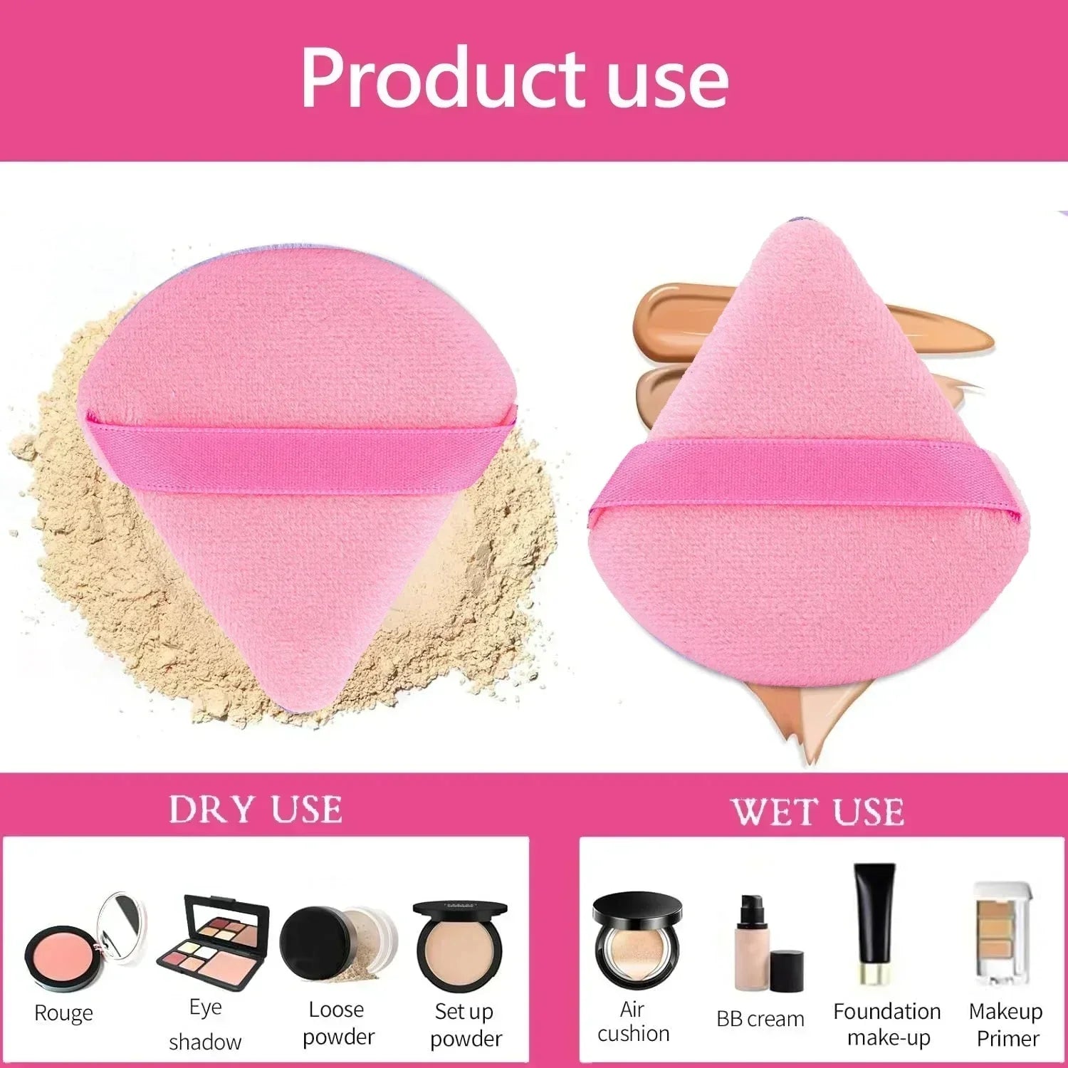 13/33pcs Professional Makeup Brush Set with Accessories for Combination Skin- Featuring Soft Brushes，Suitable for Beginners Tri Light Beauty