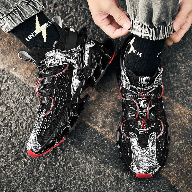 Shoes men Sneakers Male casual Mens Shoes tenis Luxury shoes Trainer Race Breathable Shoes fashion loafers running Shoes for men Pi-Mart
