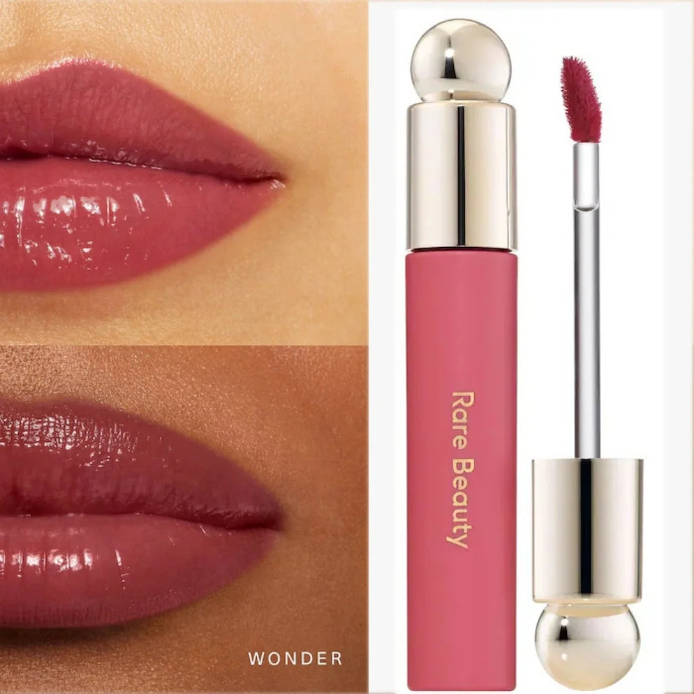 Rare Beauty Soft Pinch Tinted Lip Oil Stain Lip Gloss Delight Hope Happy Wonder Liquid Blush Makeup Cosmetics Face Eye Blusher Pi-Mart