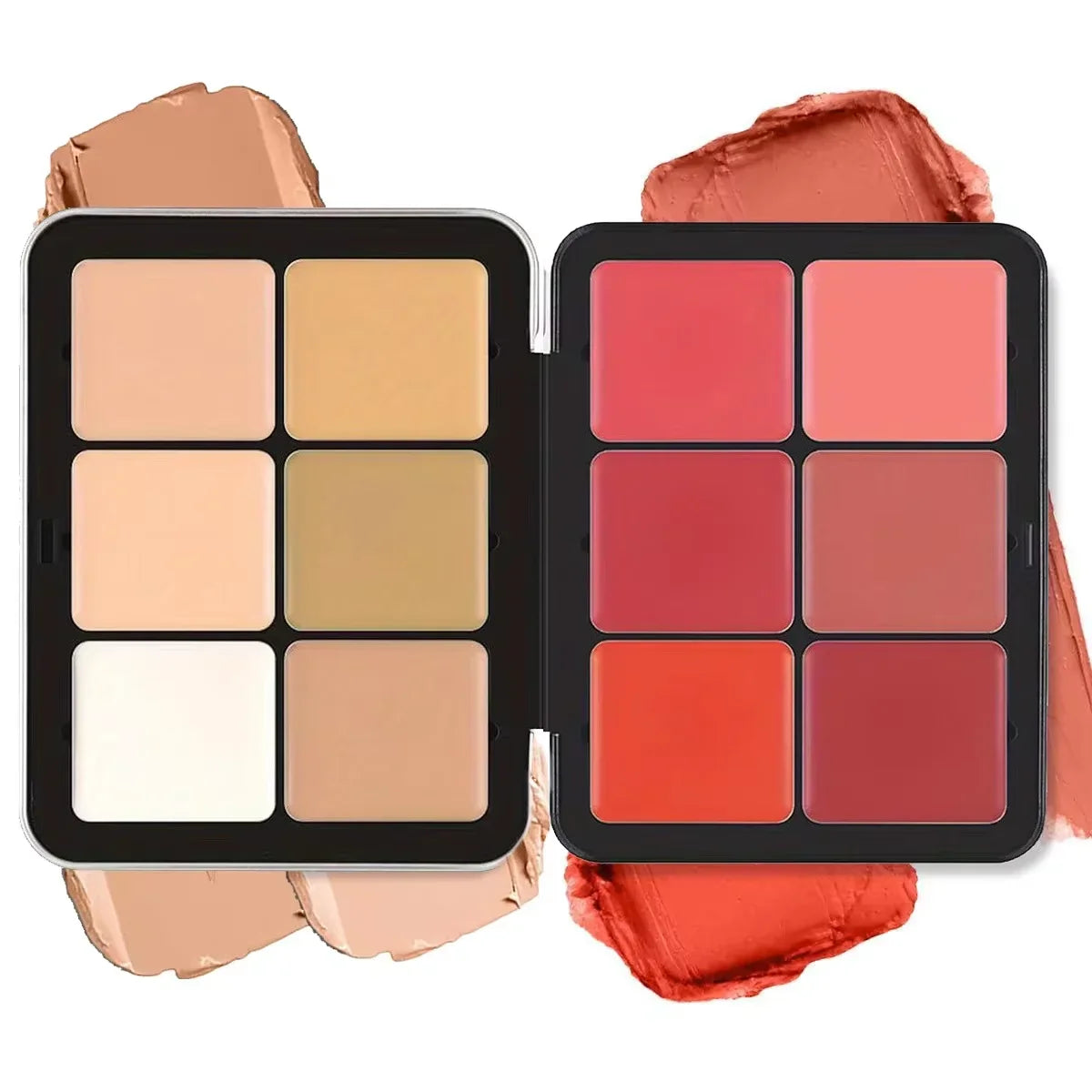 12-color concealer and blush palette Matte and highlight contour makeup rouge palette LadyShow.Store