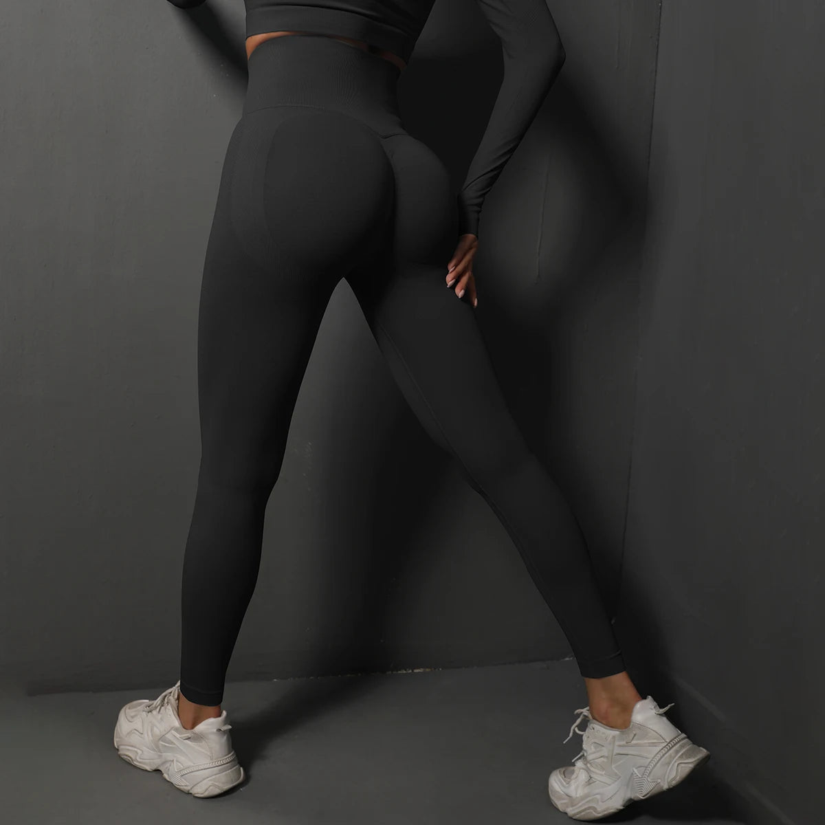 Seamless Gym Leggings Women Yoga Pants Sexy High Waist Booty Lifting Leggings Pants Women Sports Clothing Fitness Wear Pi-Mart