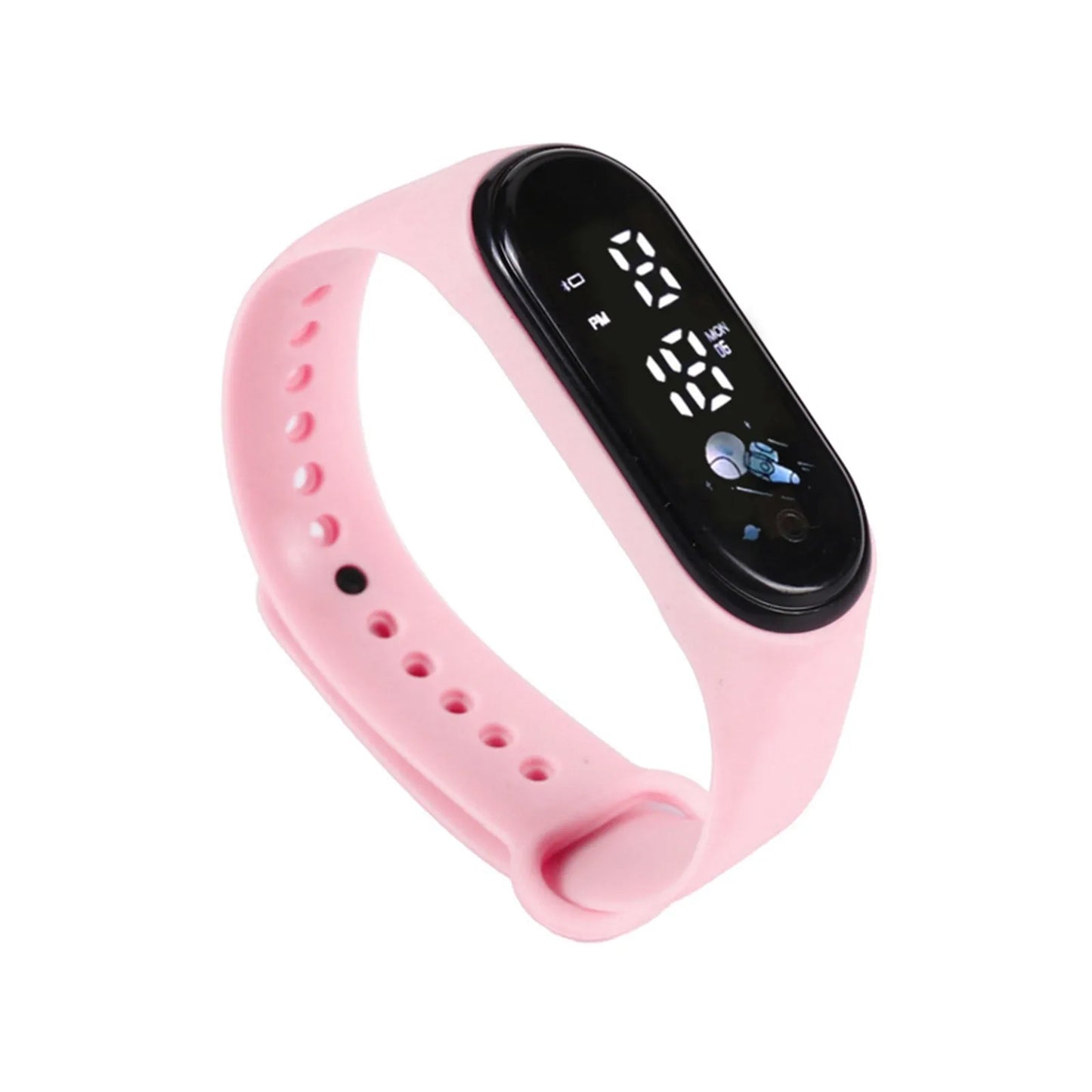 Kawaii Smart Watch For Kids Fashion Outdoor Waterproof Sports Kids' Watches Boy Girls Digital Watches Silicone montre enfant LadyShow.Store
