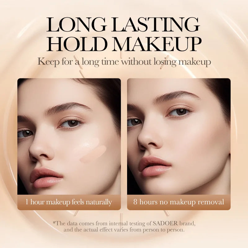 SADOER Concealer CC Stick Concealer Not Take Off Makeup Waterproof Consolidation Moisturizing Makeup Concealer Tri Light Beauty
