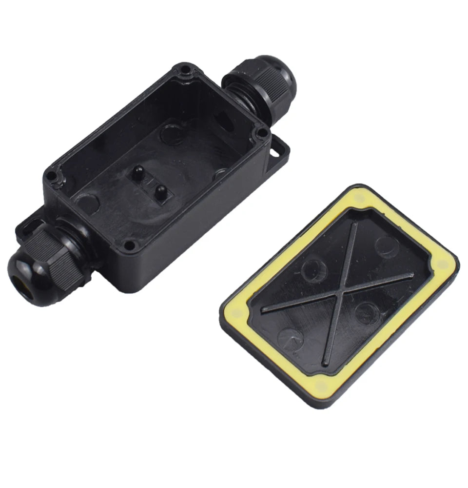 IP66 Waterproof Junction Box 2 Way 3 Way 3mm-6.5mm Cable Connector Sealed Retardant Electrical Outdoor Waterproof Box Pi-Mart