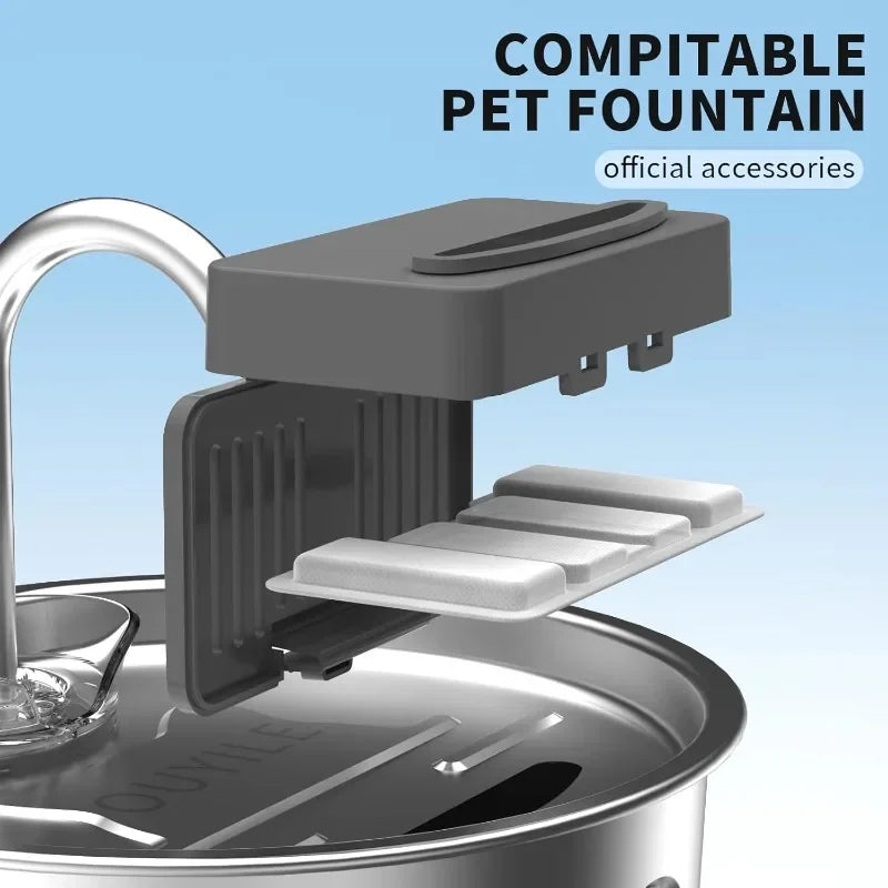 15/30pcs Cat Water Fountain Filter- Suit for Cat Dog Pet Water Fountain Cat Fountain Filter Replacement For TY09/TY10(2.2L/3.2L) Pi-Mart