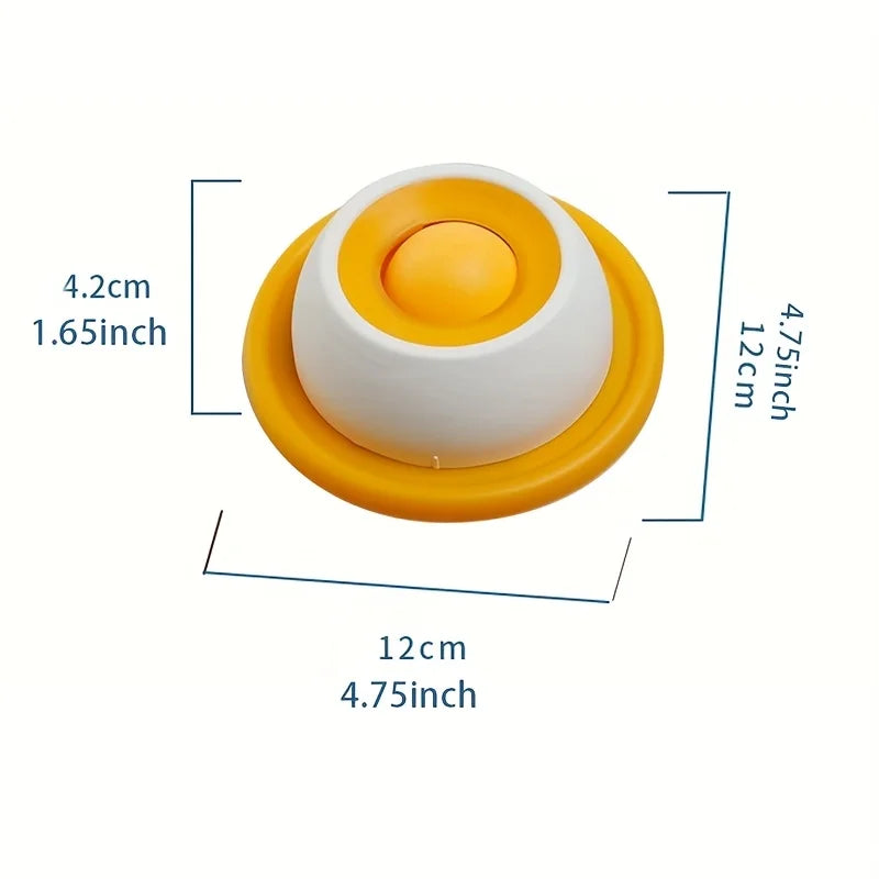 Pet Lick Mat Yogurt Licking Plate Slow Feeder for Dogs & Cats - Interactive Snack Bowl, Promotes Dental Health, Pet Licking Mat Pi-Mart