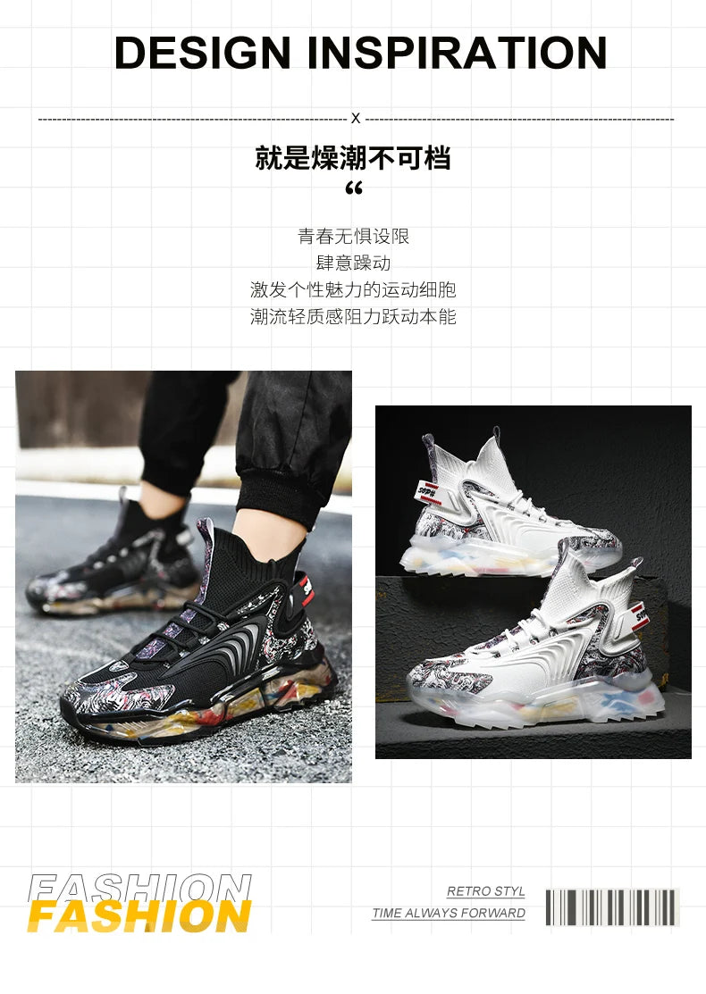 Shoes men Sneakers Male casual Mens Shoes tenis Luxury shoes Trainer Race Breathable Shoes fashion loafers running Shoes for men Pi-Mart