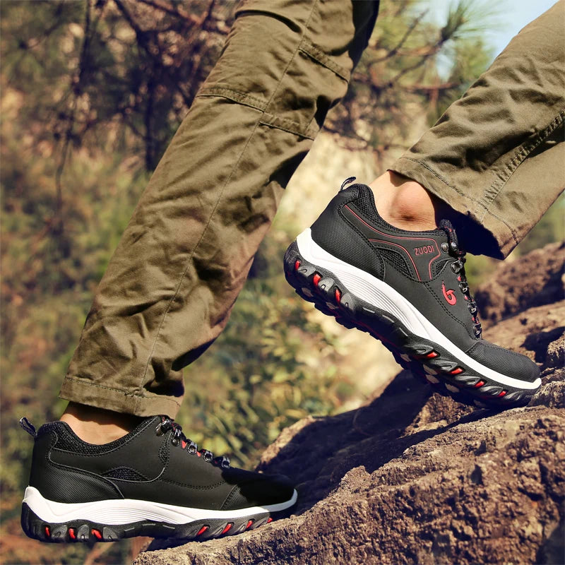 Men Shoes Leather Casual Shoes For Men Sneakers Spring Autumn Winter Shoes For Male Tennis Lightweight Walking Shoes Pi-Mart