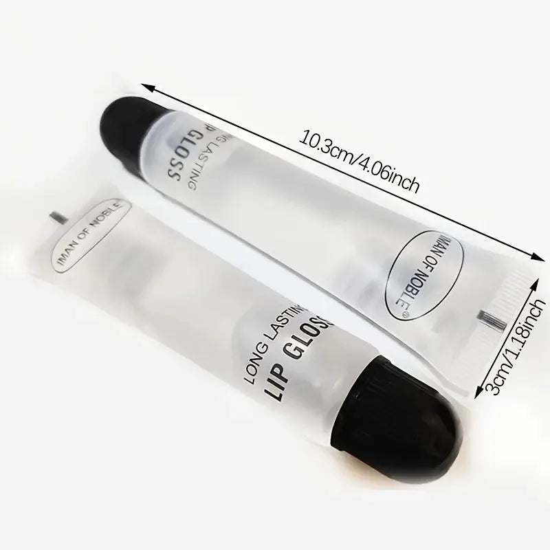 Hydrating 18ml Lip Gloss Moisturizing Lip Oil for Plump, Glossy Lips, Lightens Fine Lines, Suitable for All Skin Types Makeup Pi-Mart
