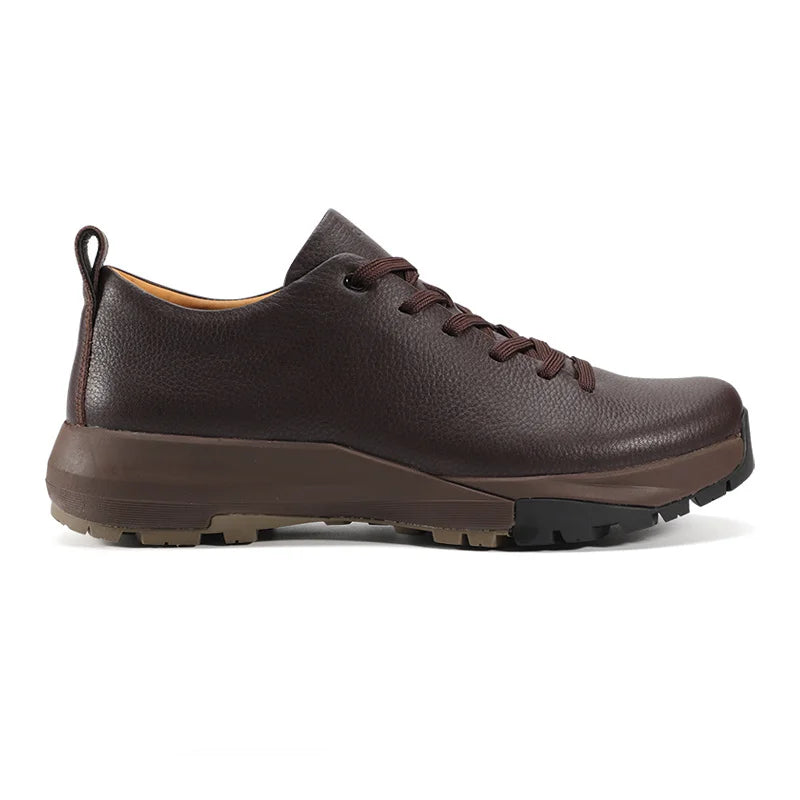 Men Sports Running Shoes Outdoor Walking Soft Casual Sneakers Fashion Designer Genuine Leather Sneaker Waterproof Shoes Men Pi-Mart