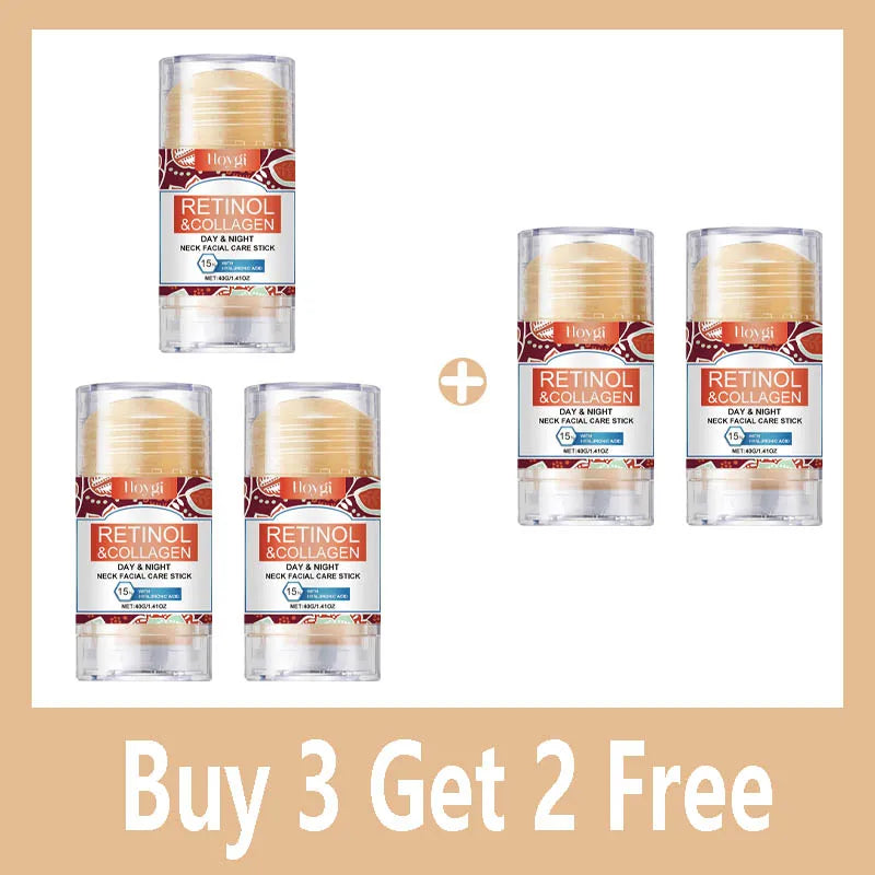 Retinol & Collagen Neck Cream - 40g | Firming, Moisturizing & Lifting | Hyaluronic Acid for All Skin Types Pi-Mart