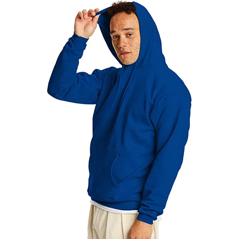 New Men Casual Hoodies Women Warm Hoodies Spring Autumn Pullovers Fashion Black Multiple Colour Oversized Sweatshirts Top Pi-Mart