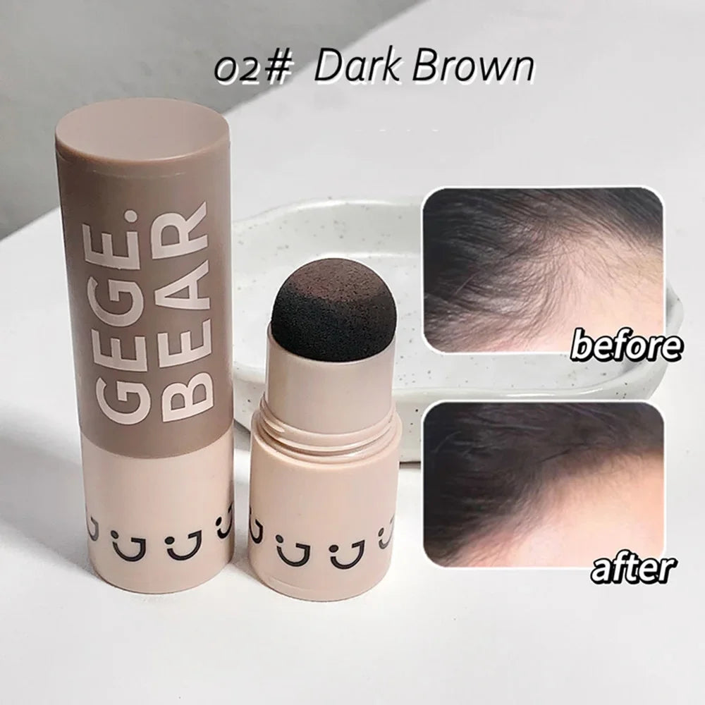 Gege Long Lasting Hairline Shadow Powder Hair Filling Repair Forehead Trimming Makeup Tool Bald Concealer Hair Coverage Beauty Tri Light Beauty