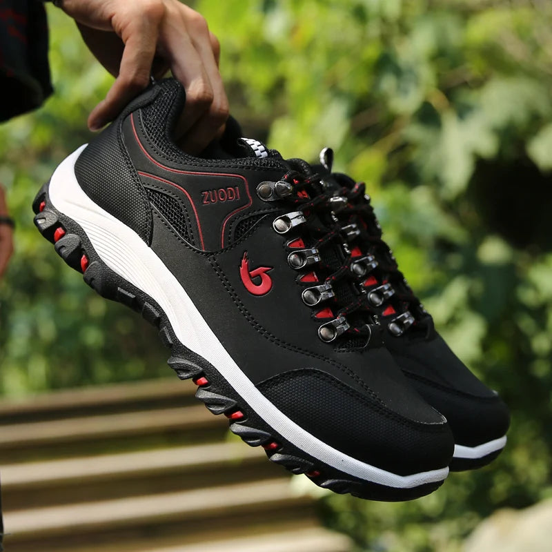 Men Shoes Leather Casual Shoes For Men Sneakers Spring Autumn Winter Shoes For Male Tennis Lightweight Walking Shoes Pi-Mart