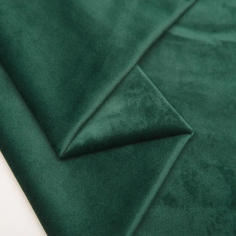 Velvet Fabric Thicken Dutch Velvet Short Plush for Upholstery Cushion Sofa Table Runners by Half Meter Pi-Mart