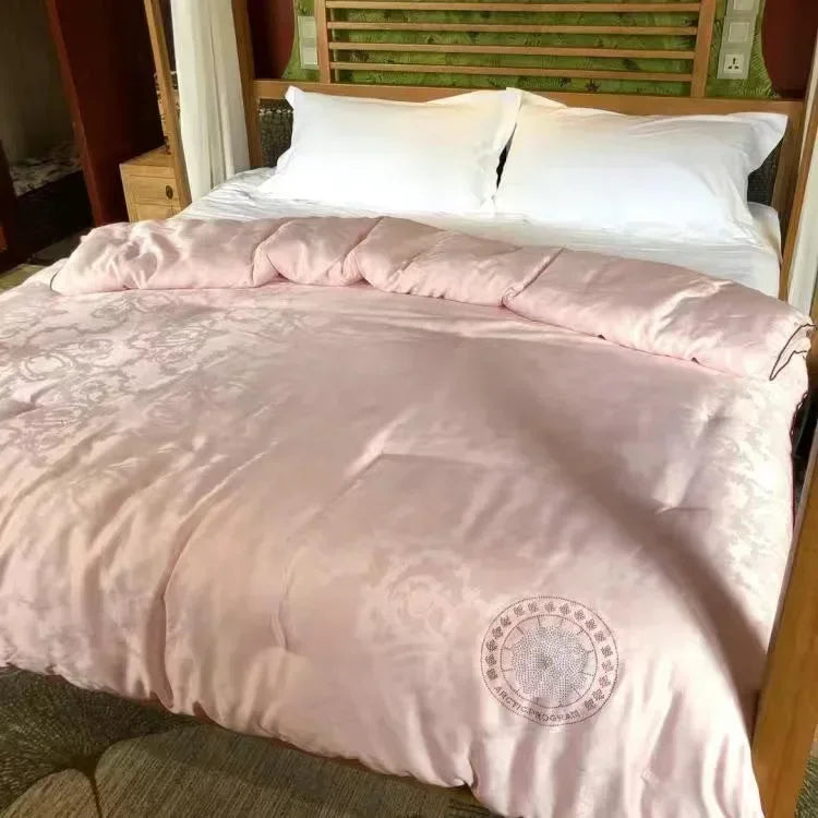 Formtheo Mulberry Silk Quilt Duvet Insert Luxury Warm Winter Duvet For Double Bed Pi-Mart