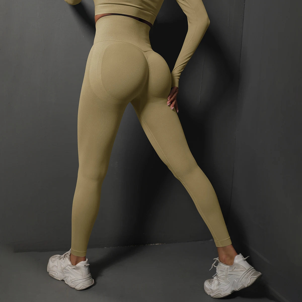 Seamless Gym Leggings Women Yoga Pants Sexy High Waist Booty Lifting Leggings Pants Women Sports Clothing Fitness Wear Pi-Mart