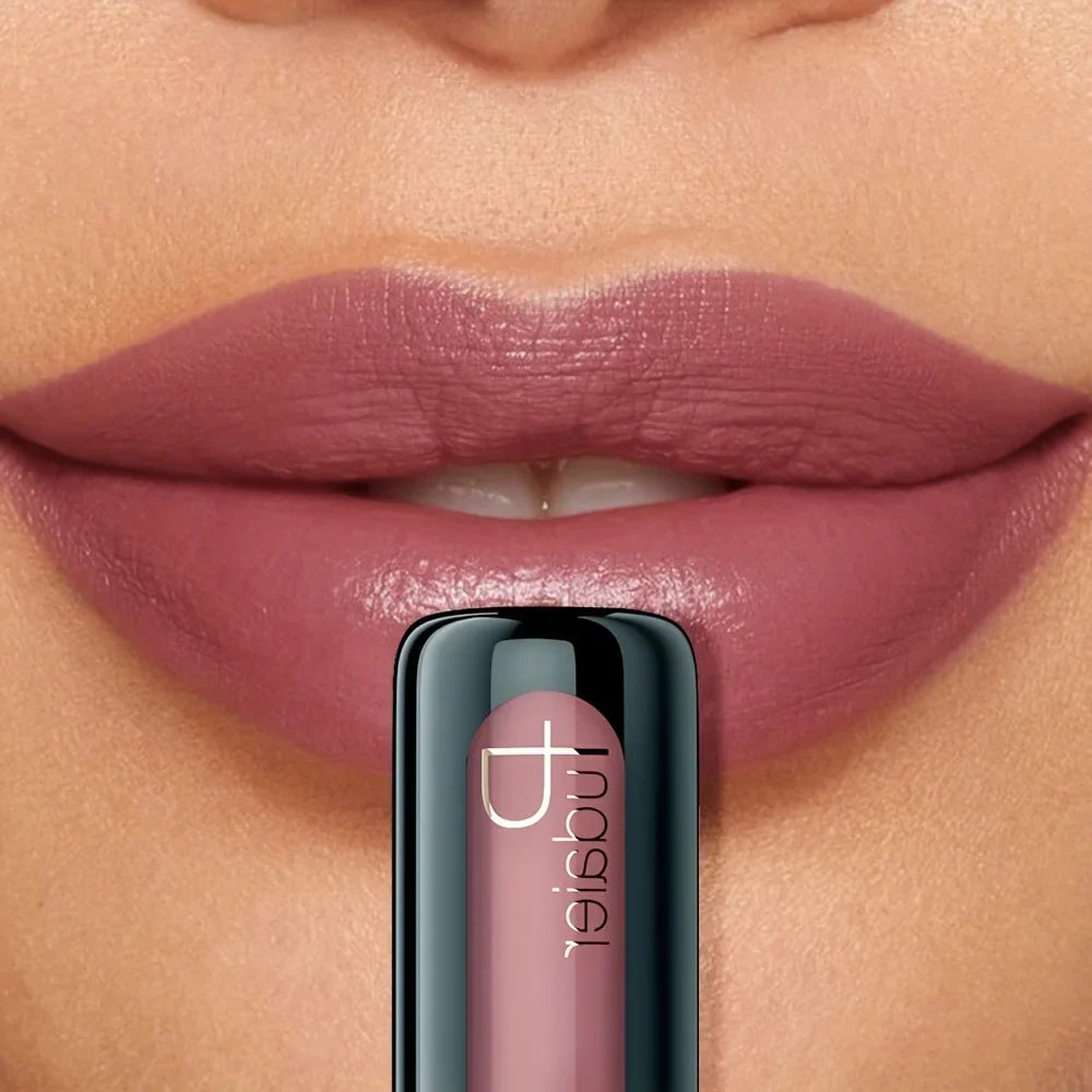 1pc Matte Velvet Lip Gloss, Highly Saturated Liquid Lip Mud, Non-Stick Long Lasting, All Skin Tones Compatible,Mother's Day Gift LadyShow.Store
