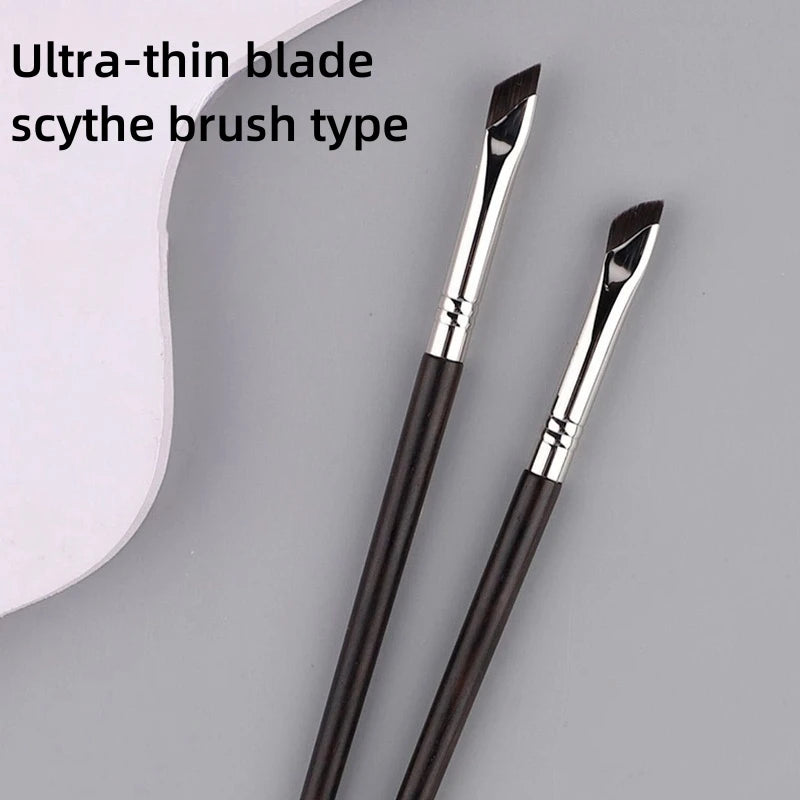 Upgrade Blade Eyeliner Brush Ultra Thin Fine Angle Flat Eyebrow Brush Under The Eyes Place Makeup Brush Precise Detail Brush Pi-Mart