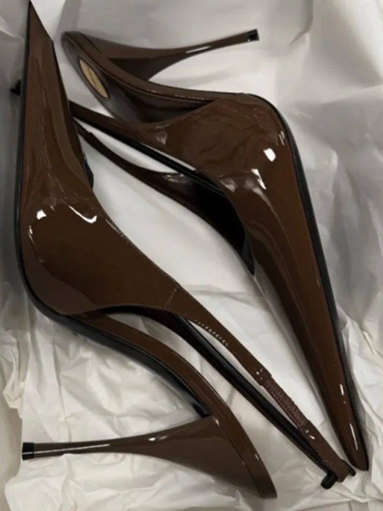 2026 Spring/Summer New Pointed Stiletto Sandals Fashionable and Sexy Party Wedding Women's High Heel Sandals LadyShow.Store