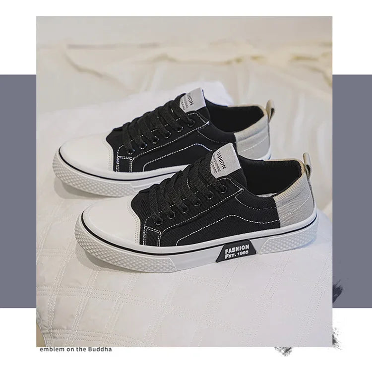 2026 New Summer Men's Breathable Versatile Skateboarding Shoes Men's Soft Bottom Casual Sports Trend Fashion Canvas Shoes 48size Pi-Mart