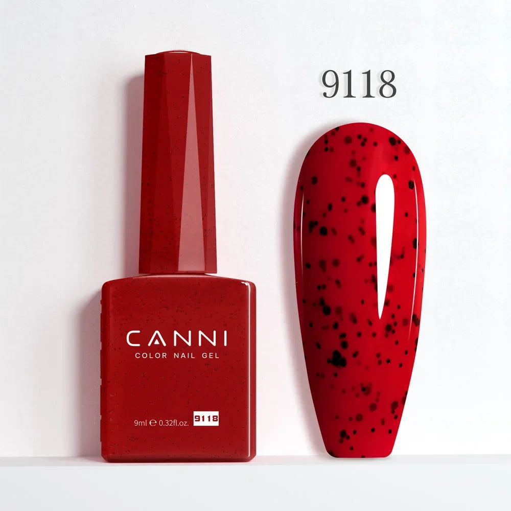 CC8 CANNI 9ml Nail Gel Polish HEMA FREE Summer Nails Color Soak Off UV LED Semi Permanent Smoothy Texture Nail Art Manicure Tri Light Beauty