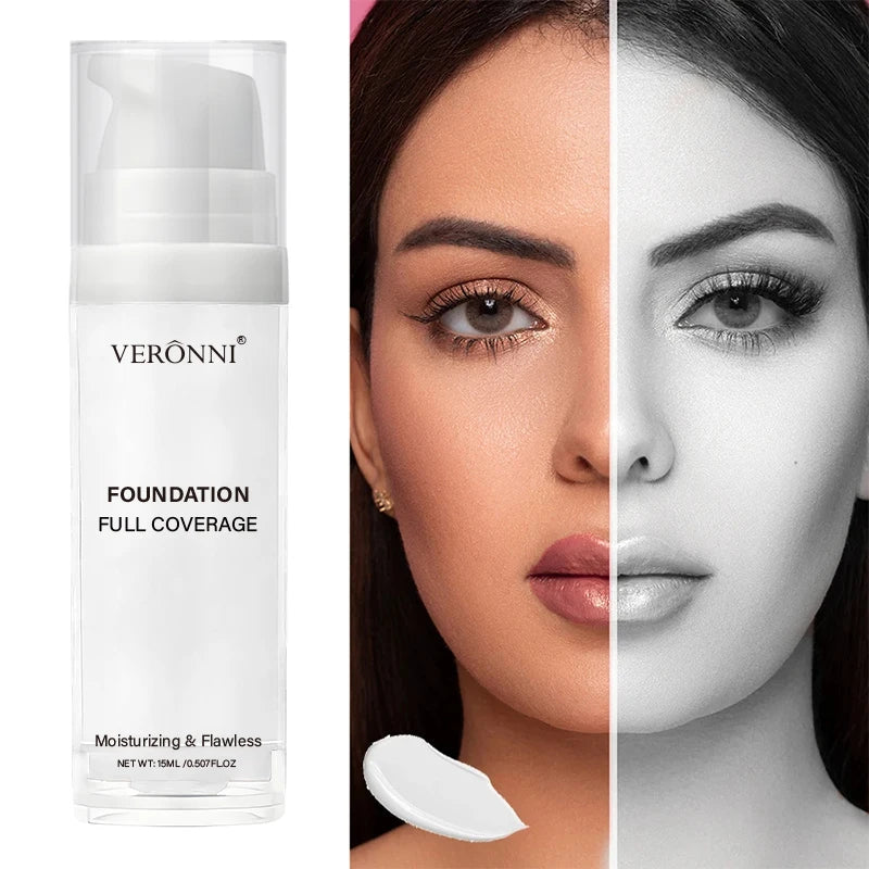 White Liquid Foundation,Long-lasting concealer Mixable Pure White Foundation Adjuster Lighten & Brighten Parties & Events Makeup Pi-Mart