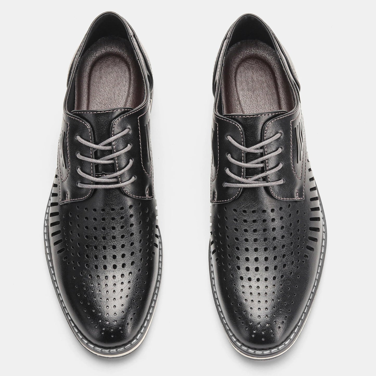 Leather loafer men fashion comfortable 2024 brand casual shoes men Pi-Mart